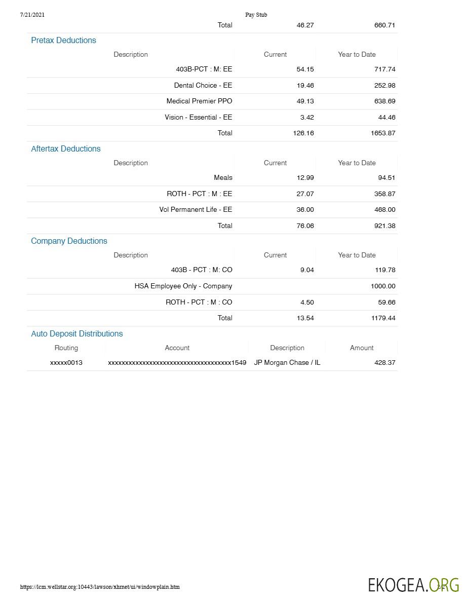 Modèle de bulletin de paie WELLSTAR HEALTH SYSTEM aux formats Word et PDF.pdf, 2